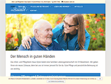 Tablet Screenshot of haus-oyten.de